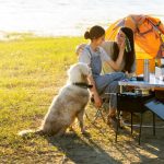 camping en el mar